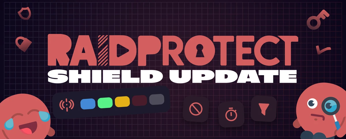 Social-Card zum Blogbeitrag RaidProtect Shield Update (3.6.0)